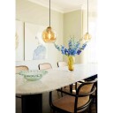 Halo Design Bubbles Ø24 Taklampe Amber