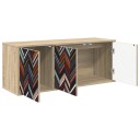 vidaXL Vegghengt TV skap OMMEN 102 x 33 x 40 cm Sonoma eik