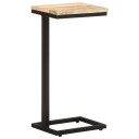  Sidebord 2 stk 31,5x24,5x64,5 cm grovt mangotre 321970
