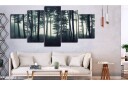 Bilde Dark Forest 5 Parts Wide 100x50 Artgeist sp. z o. o.