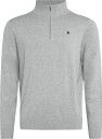 Morris Brian Half Zip   LIGHT GREY   L