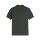Fred Perry Twin Tipped Polo Shirt Court Green