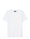 Lexington Clothing Cotton Modal Blend Casual Tee White XS