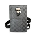 Karl Lagerfeld Håndveske Klwbsamipg Sølv/Sølv Ikonik Karl Monogram Patch