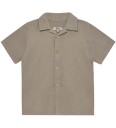 Huttelihut Shirt Ss Muslin Beige 110