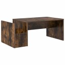 vidaXL Kaffebord Røkt eik 90 x 45 x 35 cm Konstruert tre