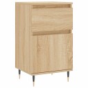  Skjenk sonoma eik 40x35x70 cm konstruert tre