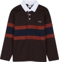 BOSS Long Sleeve Polo   Brown   164