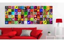 Bilde Colourful Abstraction 225x90 Artgeist sp. z o. o.