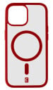 Cellularline Pop Mag, Etui, Apple, Iphone 15, 15,5 Cm (6.1"), Rød, Gjennomsiktig