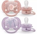 Philips AVENT SCF091/09 babysmokk Ultramyk Ortodontisk Silikon Lilac Rosa