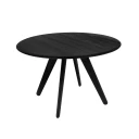 Tom Dixon Slab rundt bord 120 cm svart