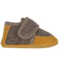 En Fant Wool Slippers W. Suede - Brown - 19\20