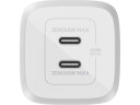 Belkin 45W Dual USB-C Vegglader med Hurtiglading Hvit