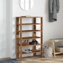  Skohylle gammelt tre 61x32x105 cm konstruert tre 8721158648983