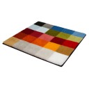Kleine Wolke Cubetto baderomsmatte, 60x60 cm, flerfarget