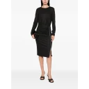 Pinko Dame Kjoler Svart L,