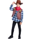 Cowboy Kostymesett til Barn - Hatt, Vest og Pistol