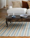 Chhatwal & Jonsson Ladakh Ullteppe 180x270 cm Sky Blue / Lys Beige