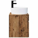 Vegghengt servantkommode Gammelt tre 49 x 44,5 x 65 cm