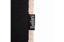 Seng med lamellramme Albi   Beige svart/Bouclé 140x200 cm