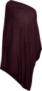 Movesgood Petrina Poncho   Onesize   Dark Plum   DARK PLUM   One Size