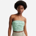 Holzweiler Nina Print Corset Green Mix