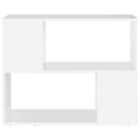 vidaXL TV-benk hvit 80x24x63 cm sponplate