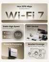 Cudy Router Wi Fi WR3600E WF7 BE3600 Gigabit Mesh White Wireless router WR3600E