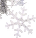 Selgro Lamper snøfnugg stjerner jul lys gardin 138 LED