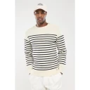 Armor Lux Herre Strikkevarer Beige 2XL,