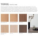 Osmo Hardvoksolje Topoil 3039 0,5l Grafi