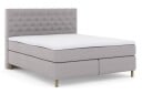 Select No 3 Komplett Sengepakke 180x200 Fast/Medium Lysegrå/Kobberben