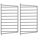 String veggavl svart 50x30 cm 2-pk