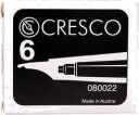 Cresco svarte blekkpatroner til penn 6 stk CRES0185
