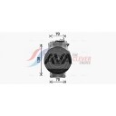 AC kompressor AVA Clever Choice MSAK755
