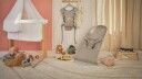 BabyBjörn Bliss Vippestol Mesh Grey Beige