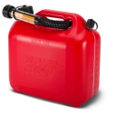 Never Stop Bensinkanne   Rød   Plast   10 Liter  Auto stop helletut