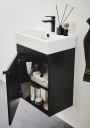 Hafa Go 450 Servantskap 43x29,4 cm Sort Matt