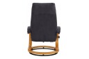 Reclinerstol Loft24 Pasha reclinerstol mikrofiber Grå  