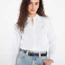 Tommy Hilfiger Cotton Stretch Regular Ls Shirt - White - 40