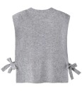 Name It Nkfrianni Knit Vest   GREY MELANGE   134 140
