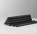 Stoff Nagel Blomsterlys sort 12-pk til lysestake