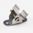 Monteringsklemmer 0 45 grader i metall aluminiumsprofil 2 og 4S 10 stk.