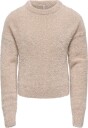 Kids Only Genser   Strikk   KogPiumo   Whitecap Grå Glitter   Kids Only   7 8 år (122 128)   Genser   Beige