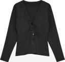 Vero Moda   Kardigan Vmmille Ls V Neck Cardigan   Grå