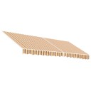  Erstatningsduk for markise flerfarget stripe 4x3,5 m 367737