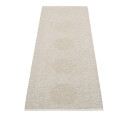 Pappelina VERA 2.0 matte lin stone metallic 70x200 cm