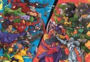 Clementoni Puslespill 104 Brikker Marvel Heroes VS Villains