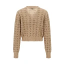 Twinset Dame Strikkevarer Brun M,